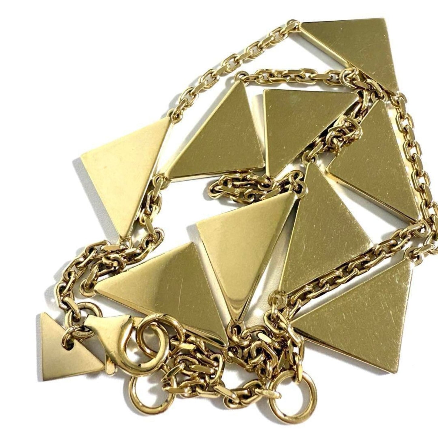 Pendant Necklace Enamel Metal