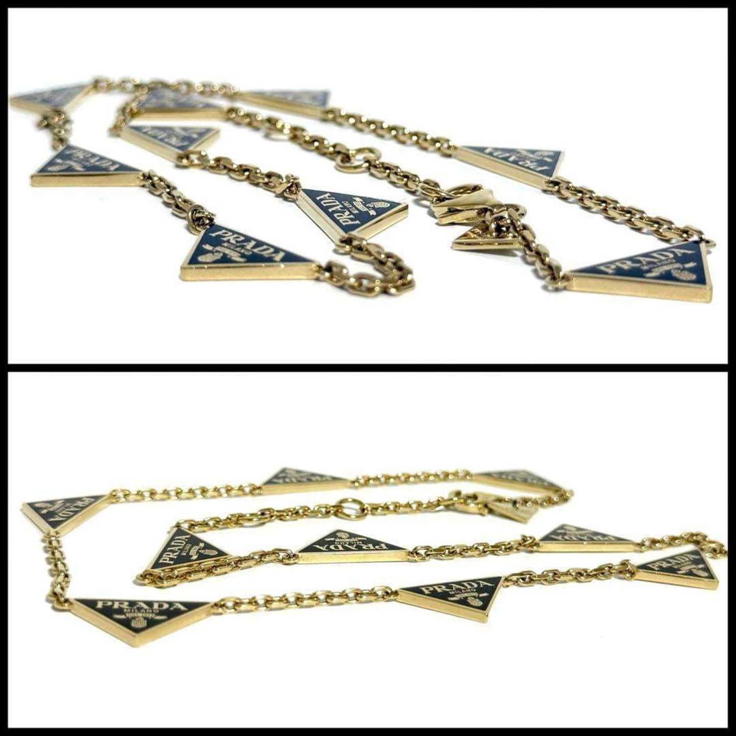 Pendant Necklace Enamel Metal