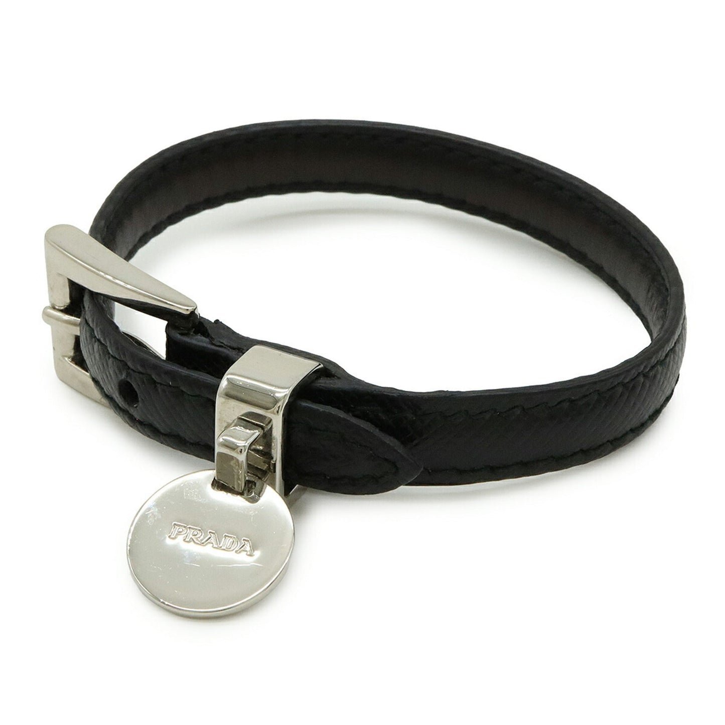 Belt Bracelet Leather Nero Black