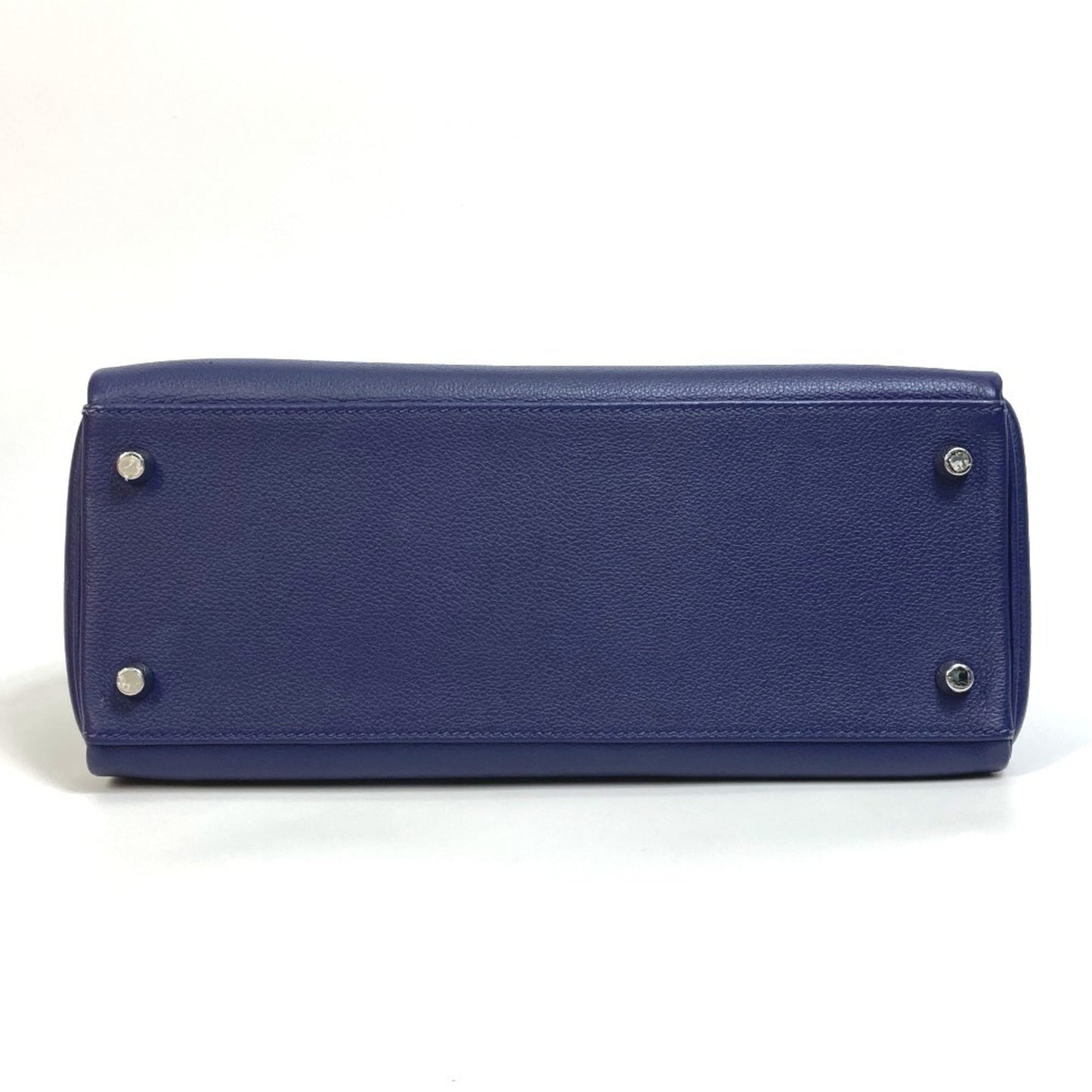 Kelly Handbag Verso Evercolor with Palladium Hardware 28