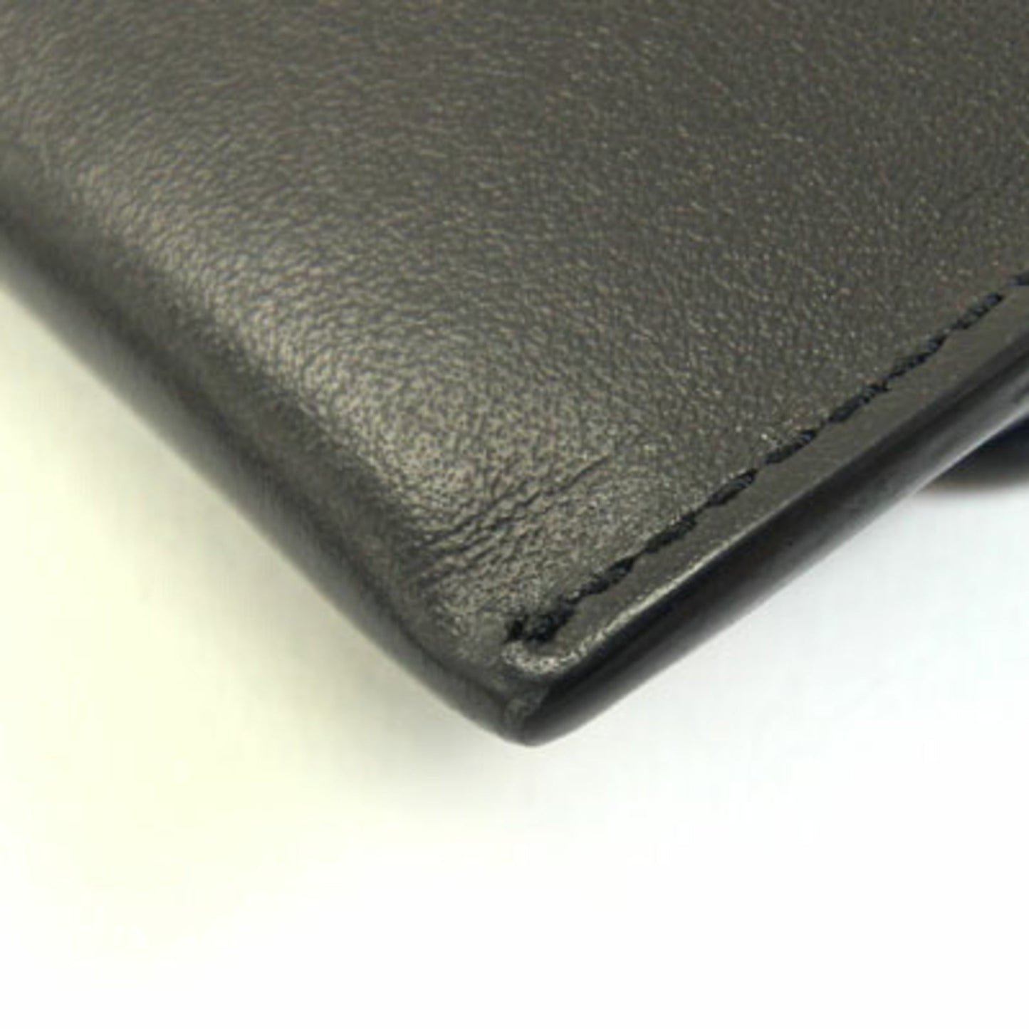 Triangle Logo Envelope Chain Crossbody Bag Leather