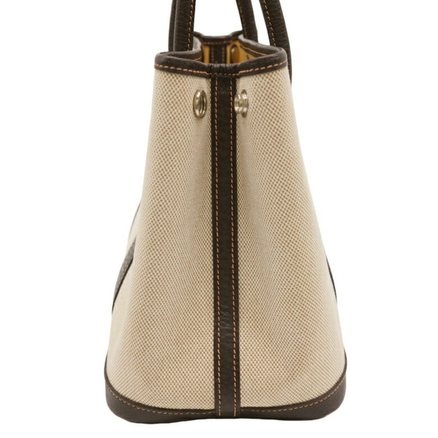 Garden Party Tote Toile and Leather 30