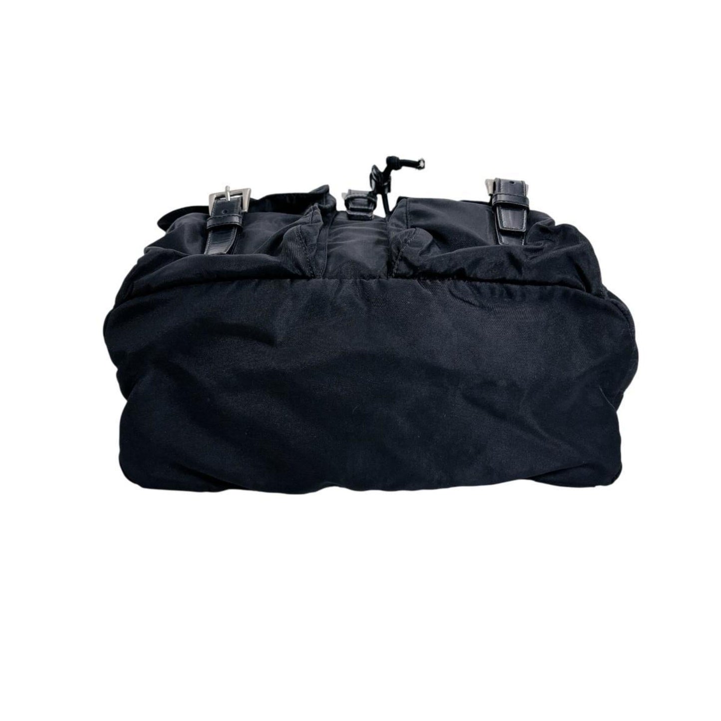 Double Front Pocket Backpack Tessuto Small