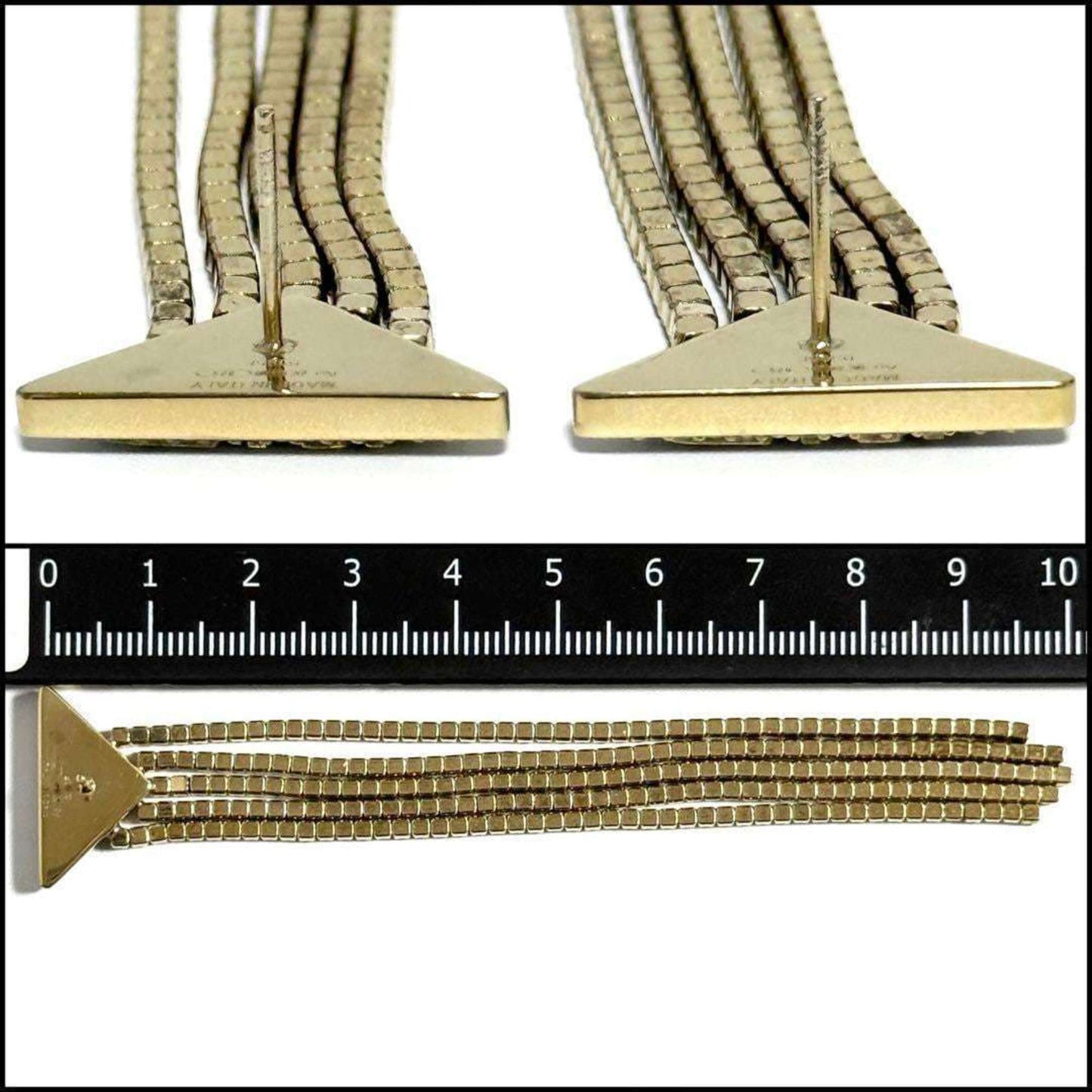 Earrings Crystal Palladium and Sterling Silver