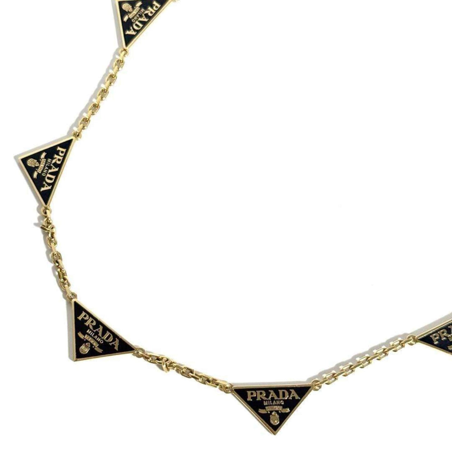 Pendant Necklace Enamel Metal