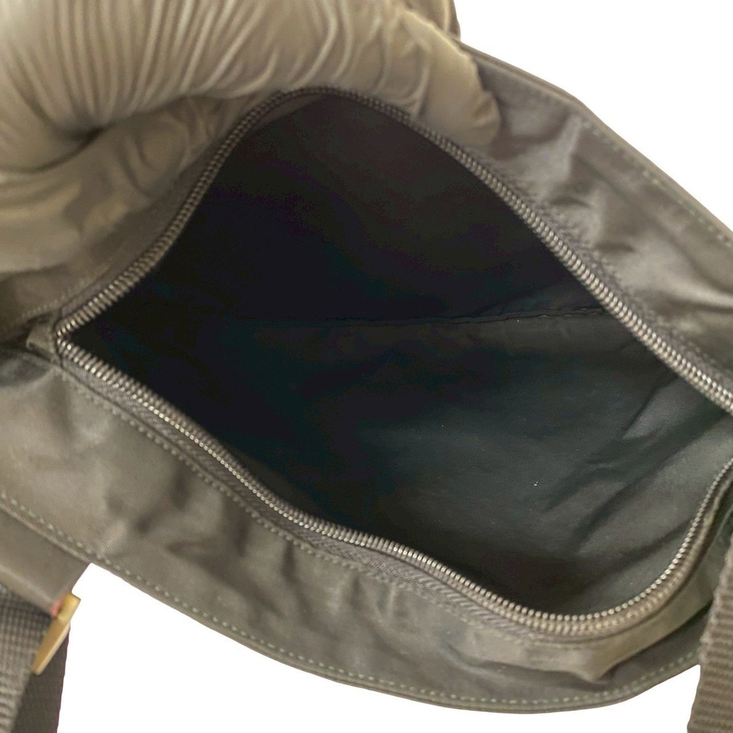 Flat Messenger Bag Tessuto Small