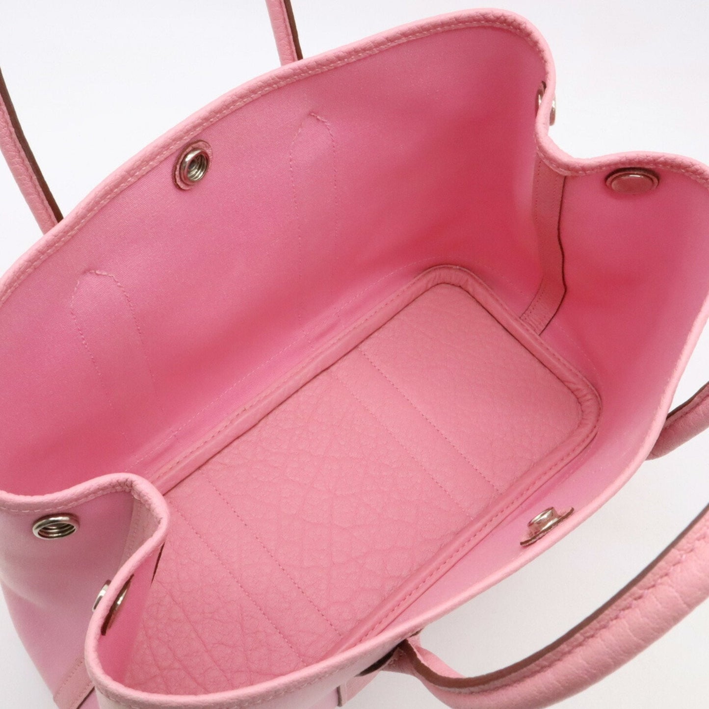 Garden Party Tote Toile and Leather 30