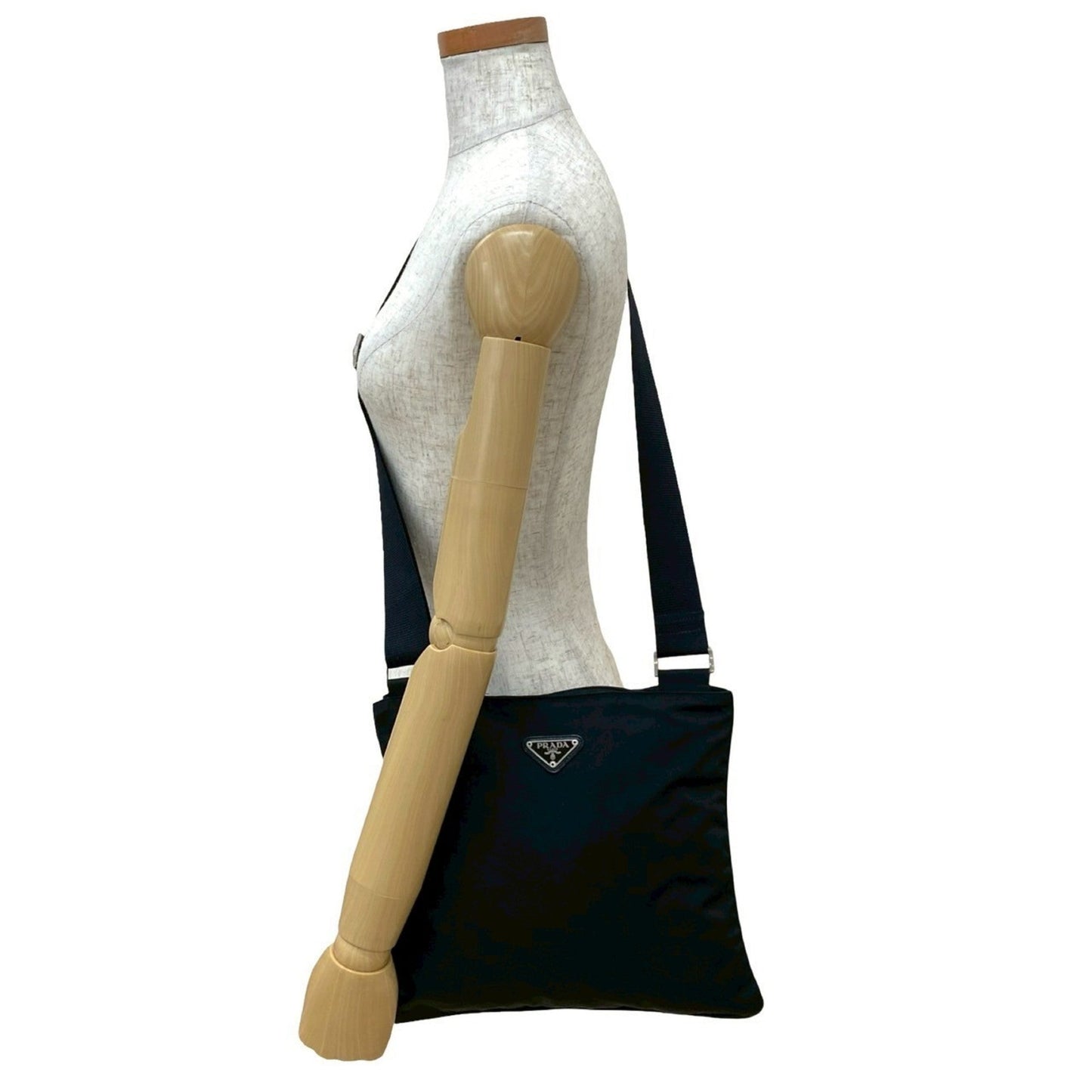 Flat Messenger Bag Tessuto Small