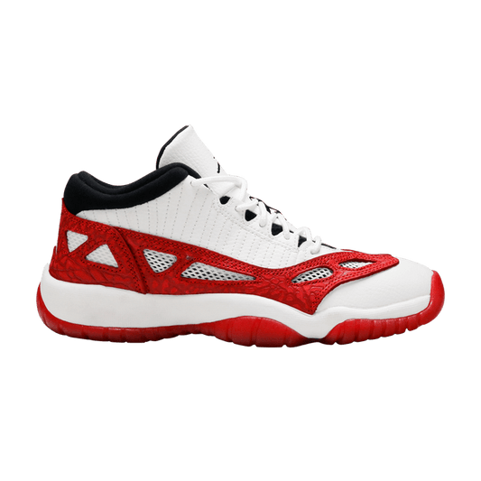 Jordan 11 Retro Low IE White Gym Red (GS)