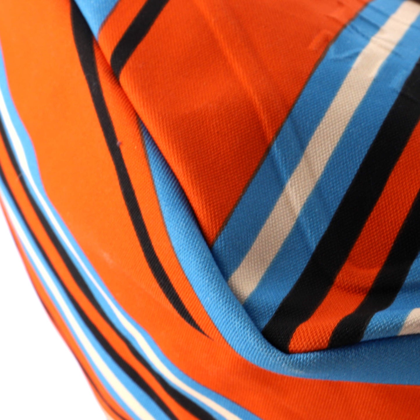 Triangle Logo Zip Crossbody Bag Printed Canvas Large