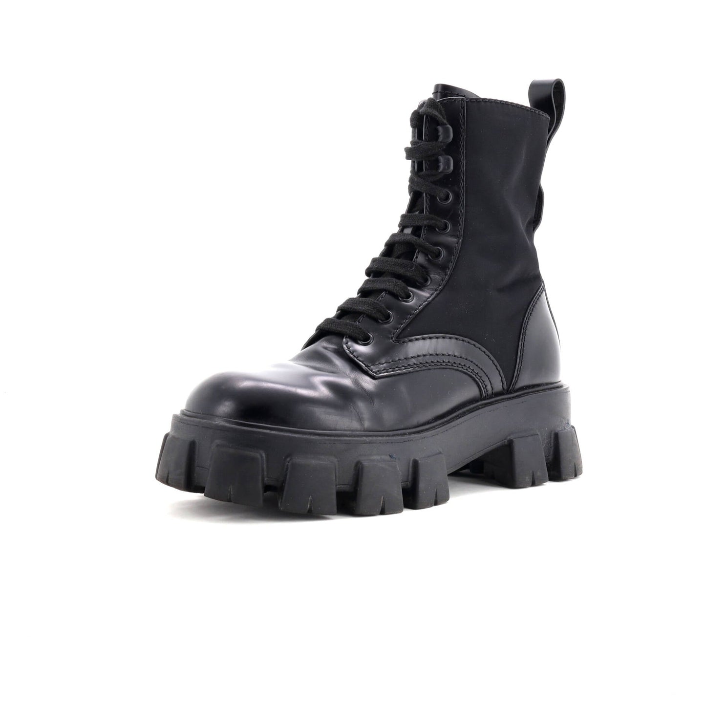 Monolith Combat Boots Leather and Nylon