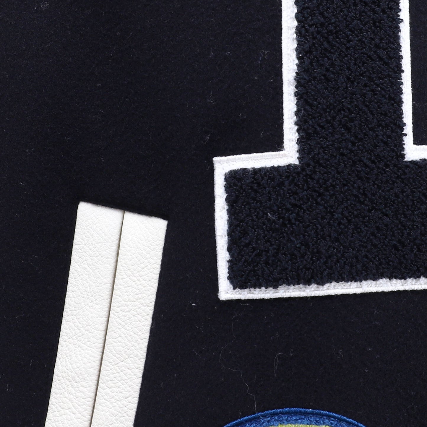 Men's Dreaming Varsity Jacket Wool Cashmere Blend and Leather