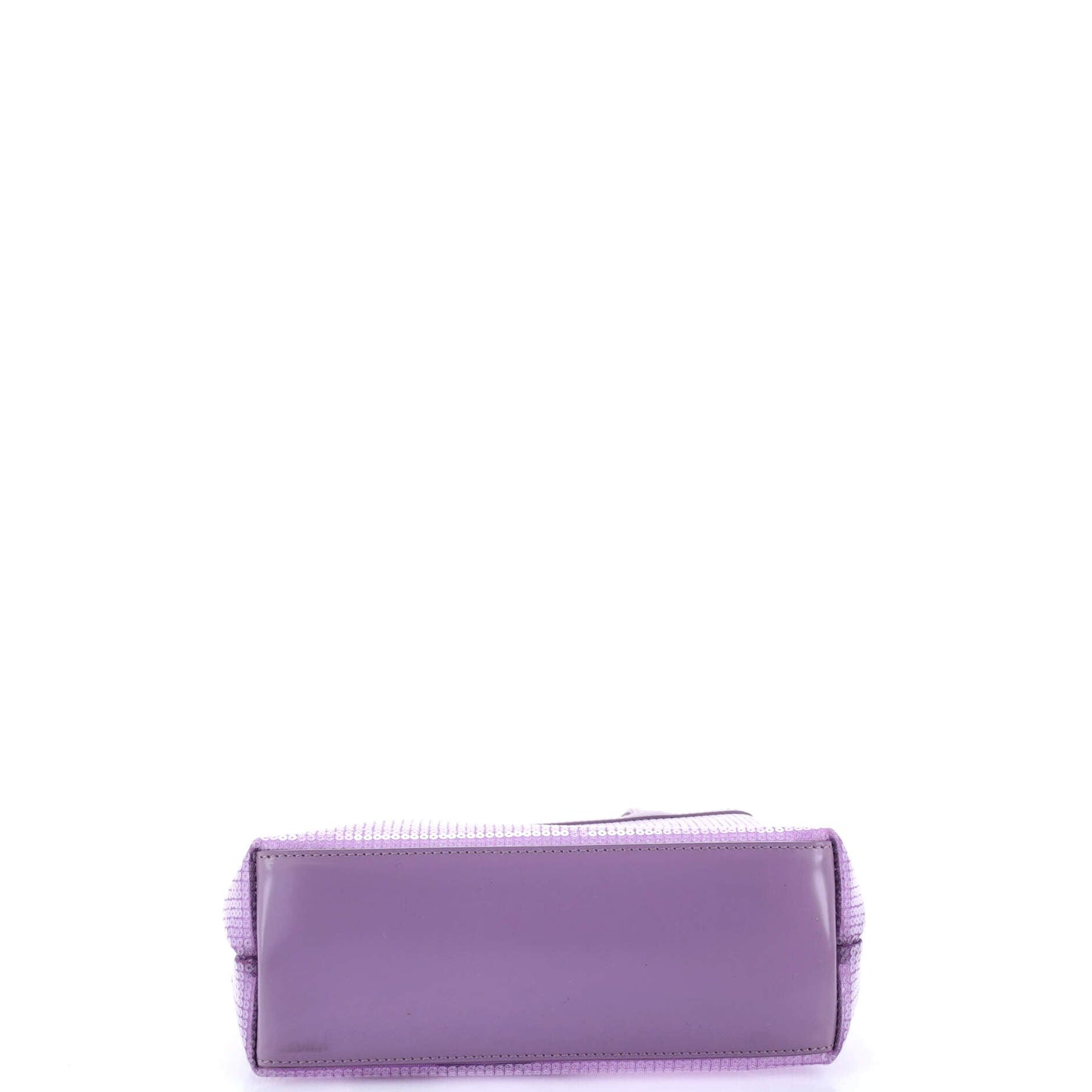 Logo Open Tote Sequined Mesh Small