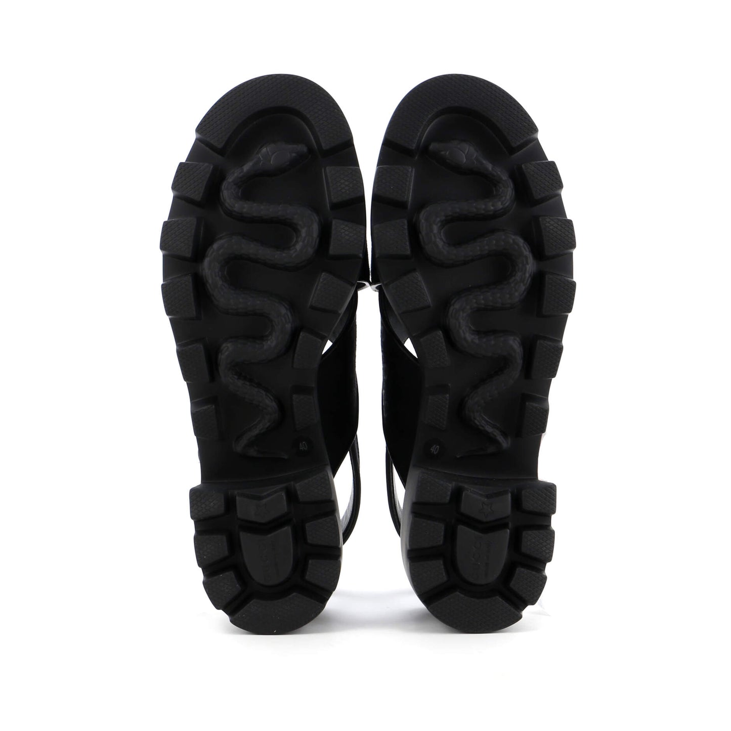 Women's Lug Sole Platform Slingback Sandals GG Canvas