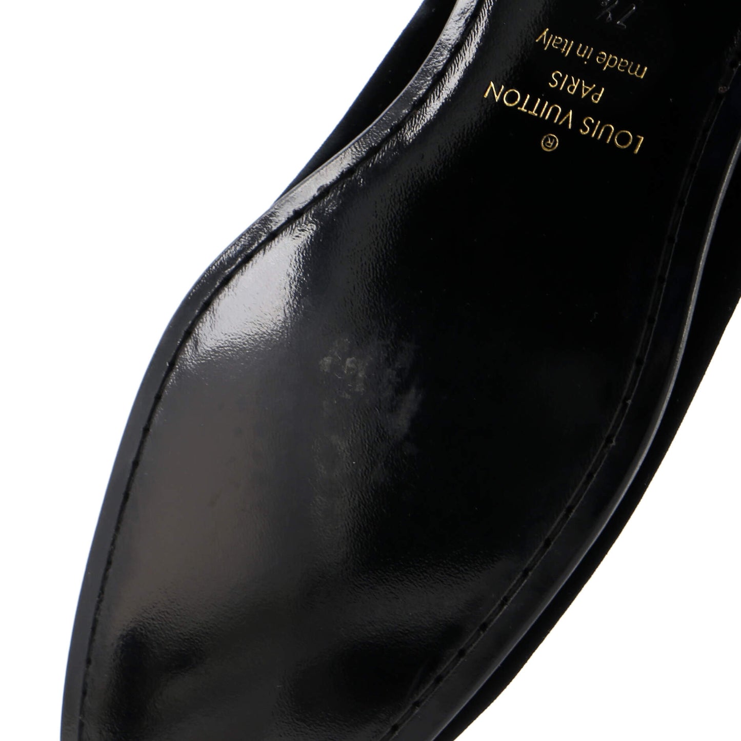 Men's Logo Loafers Embroidered Velvet