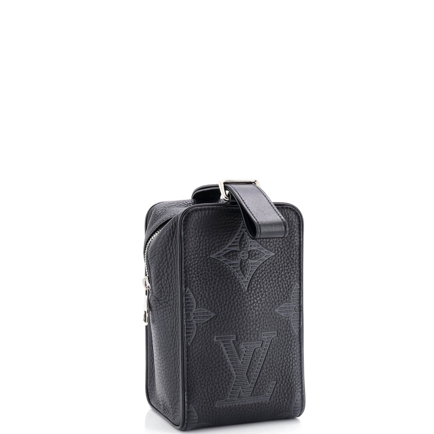 Wash Pouch Monogram Shadow Giant Taurillon Leather