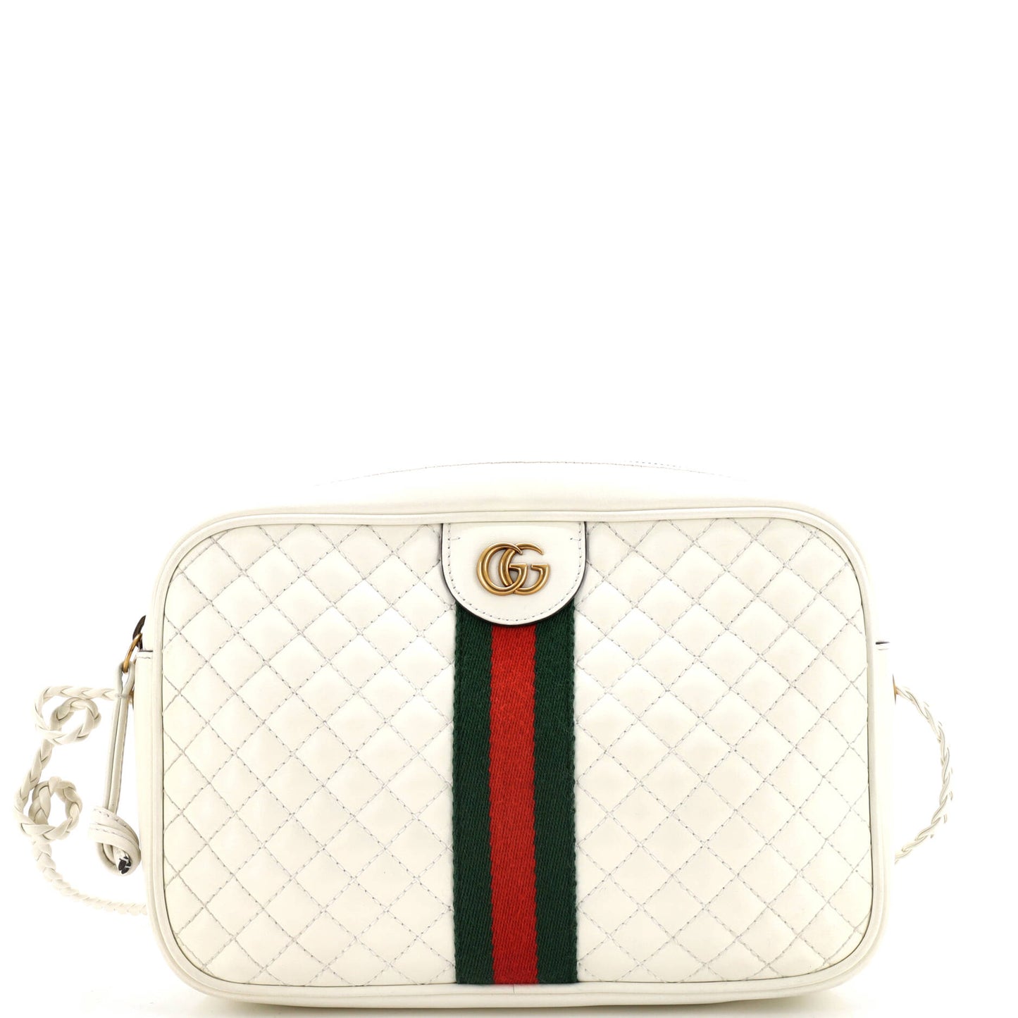 Trapuntata Camera Bag Quilted Leather Small