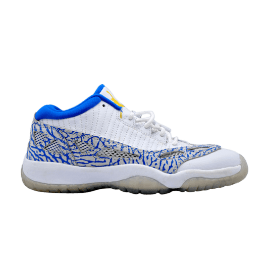 Jordan 11 Retro Low IE White Argon Blue (GS)