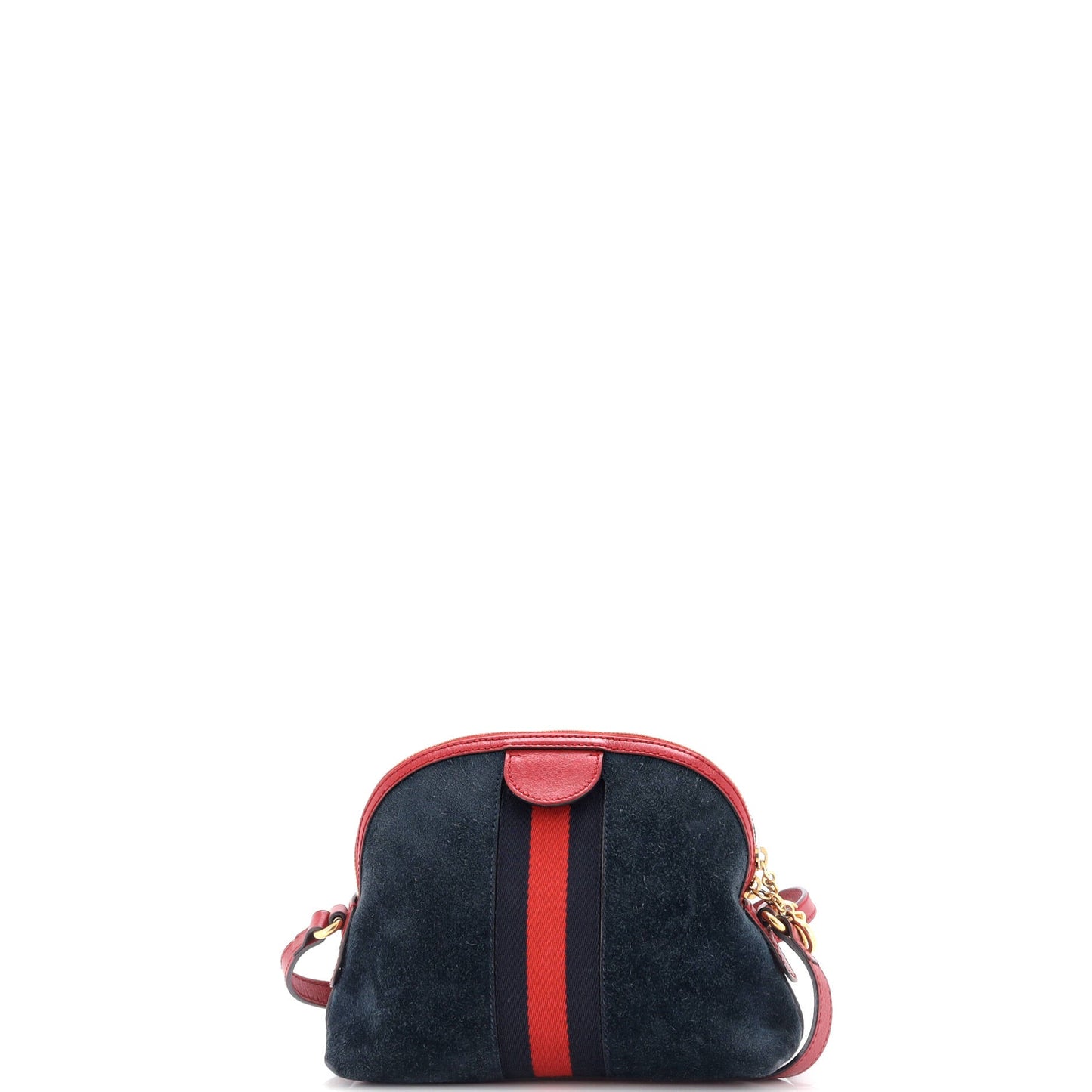 Ophidia Dome Shoulder Bag Suede Small