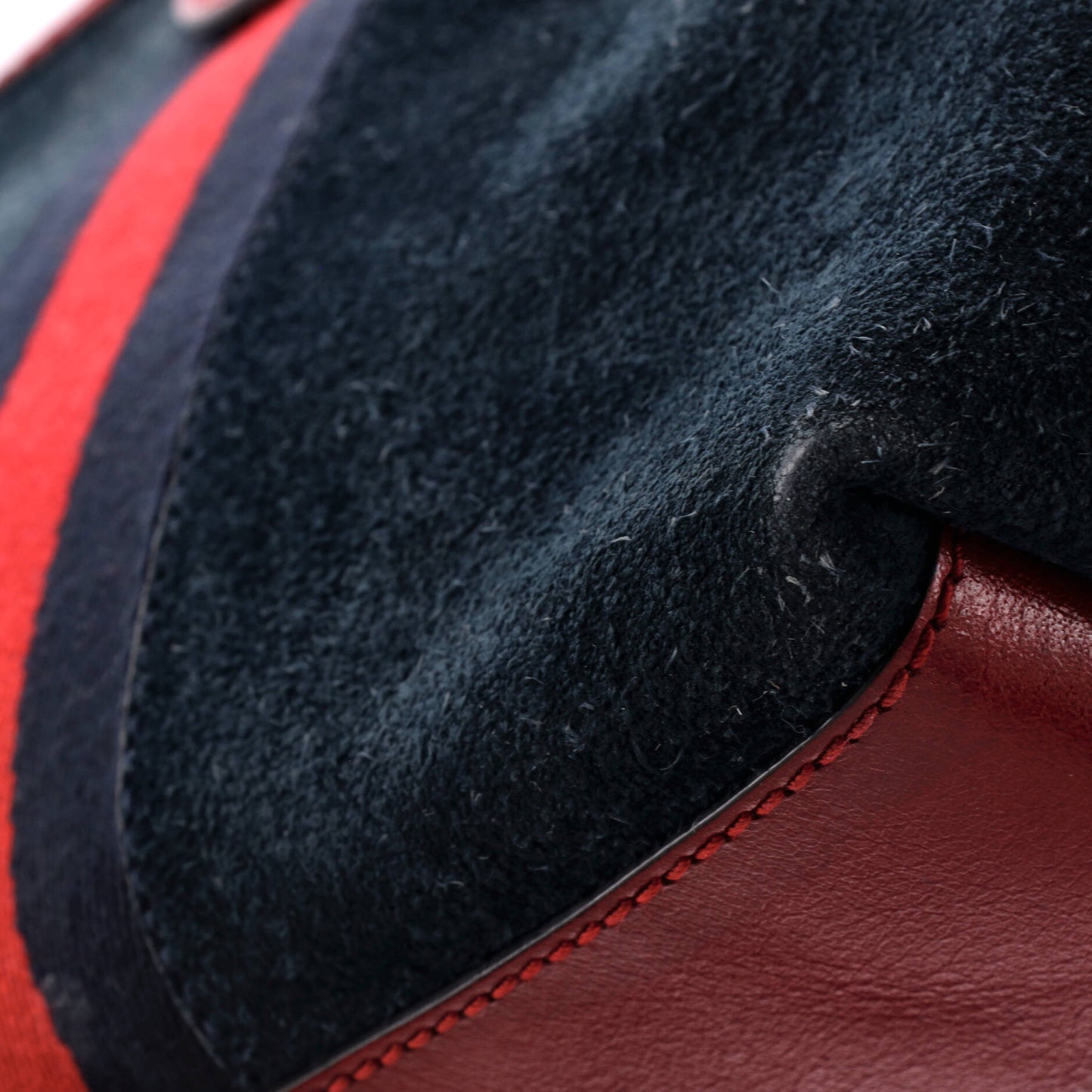 Ophidia Dome Shoulder Bag Suede Small