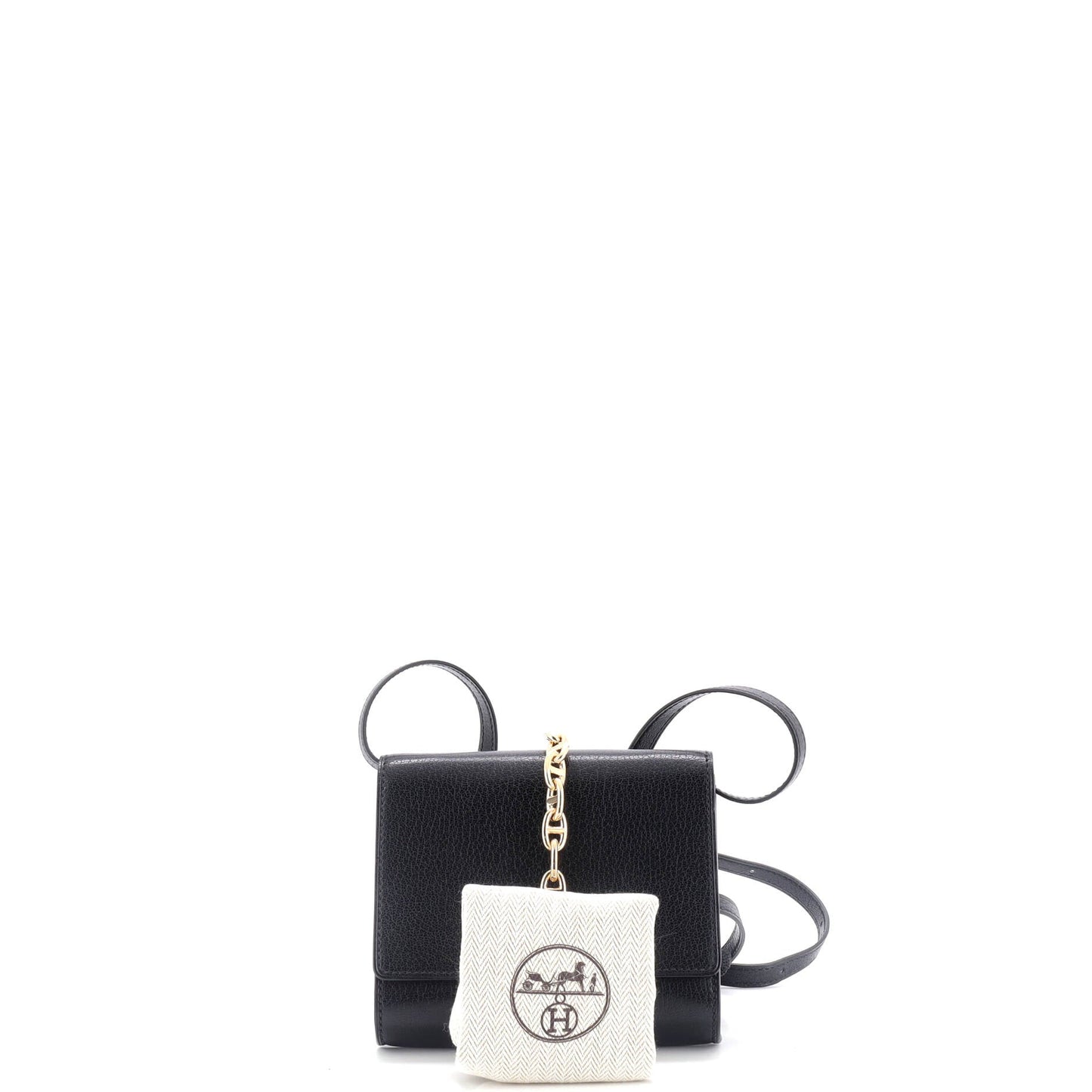 Chaine d'Ancre Compact Wallet on Strap Chevre Mysore