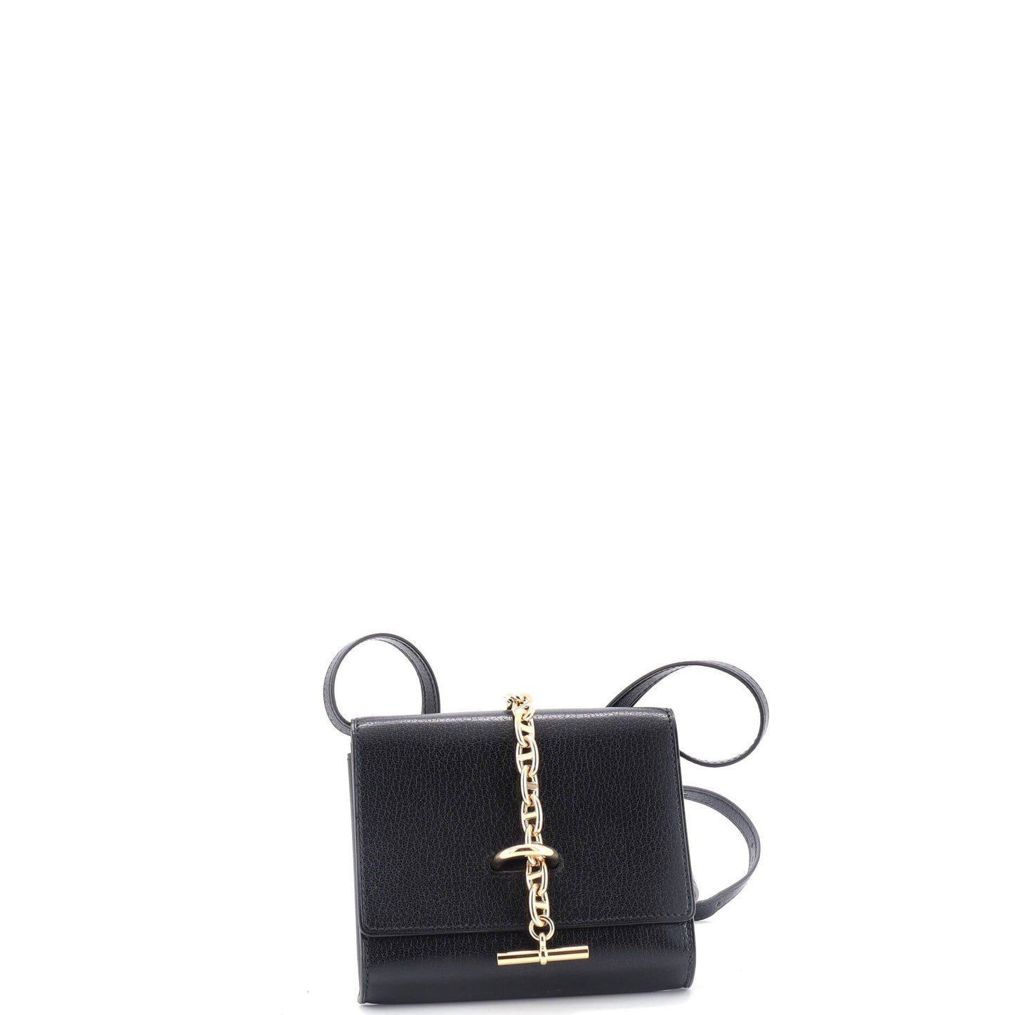 Chaine d'Ancre Compact Wallet on Strap Chevre Mysore