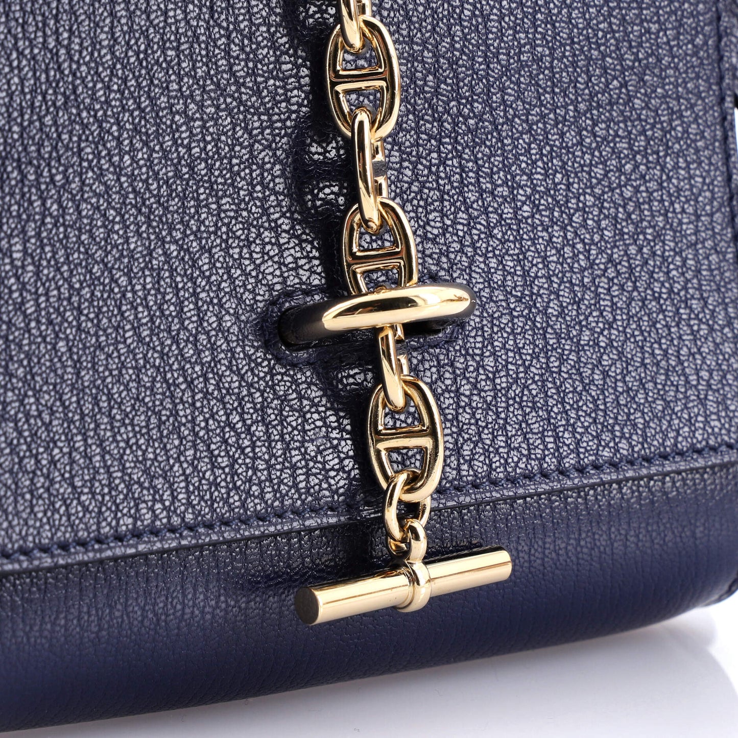 Chaine d'Ancre Compact Wallet on Strap Chevre Mysore