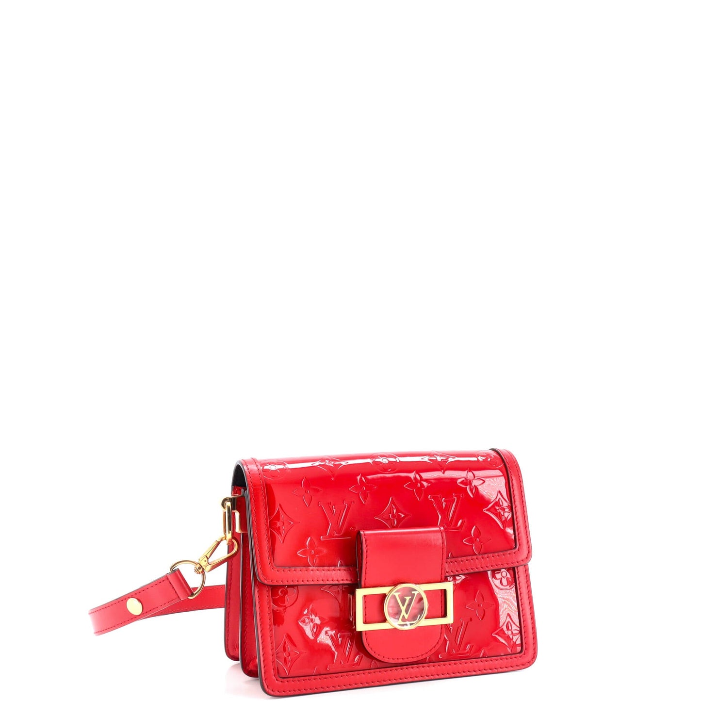 Dauphine Shoulder Bag Monogram Vernis Mini