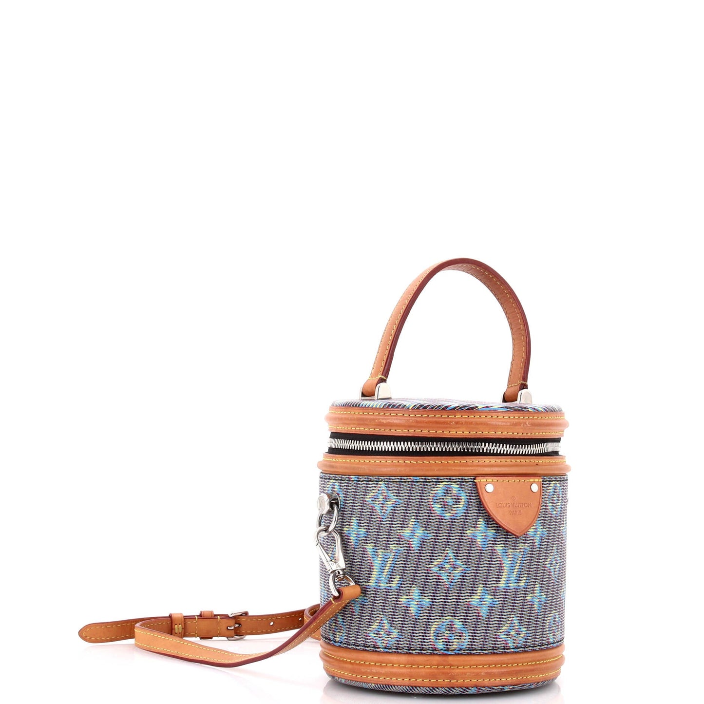 Cannes Handbag Damier Monogram LV Pop Canvas