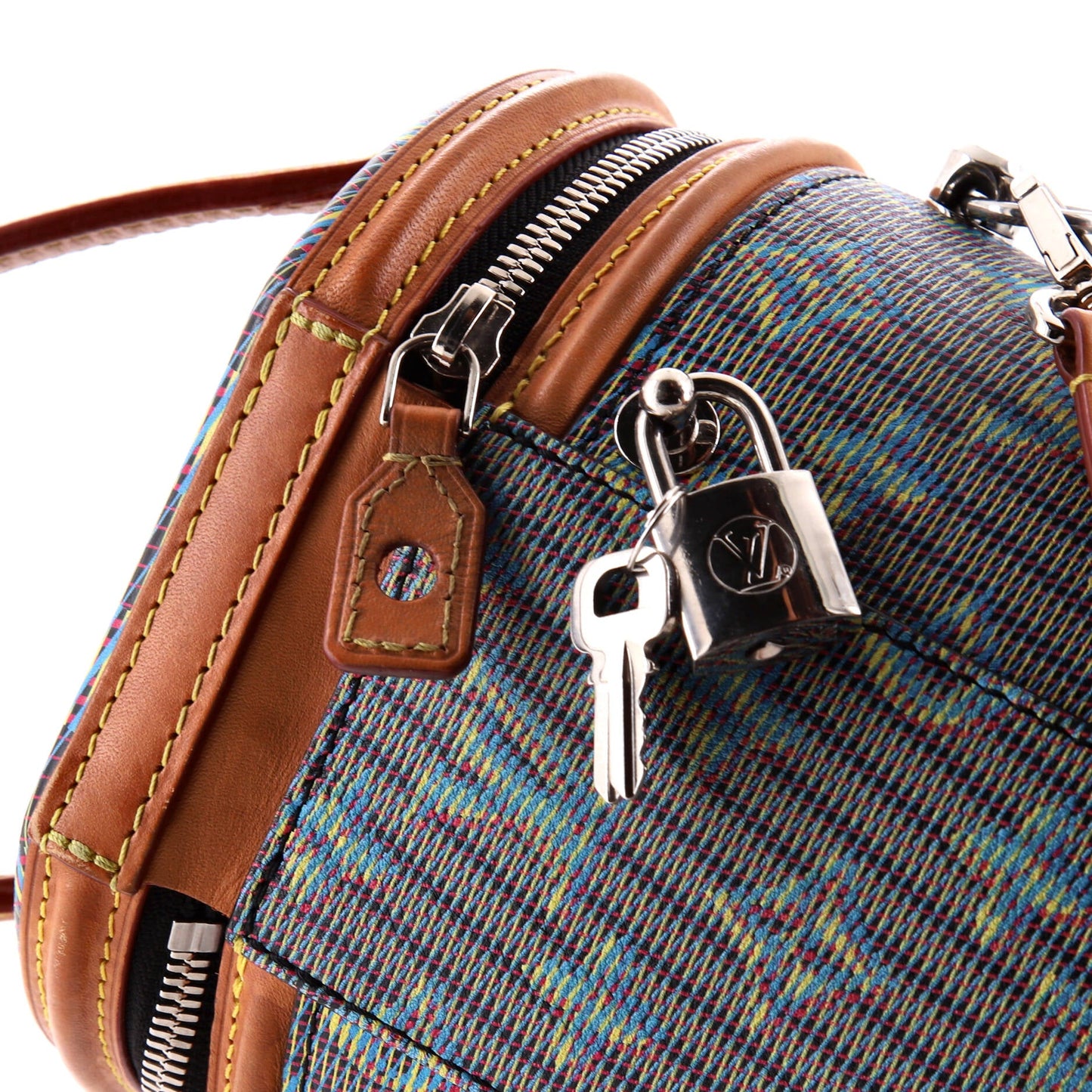 Cannes Handbag Damier Monogram LV Pop Canvas