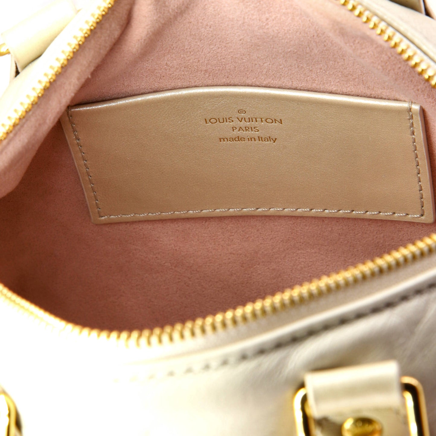 Speedy Bandouliere Bag Limited Edition Fall in Love Monogram Embossed Lambskin 22