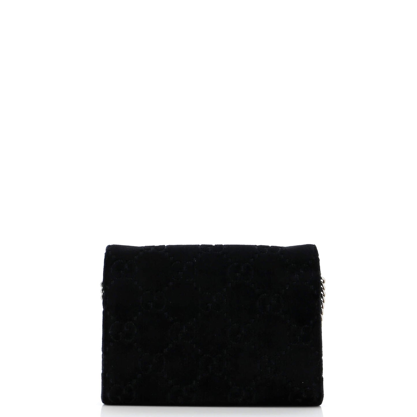 Dionysus Chain Wallet GG Velvet Small
