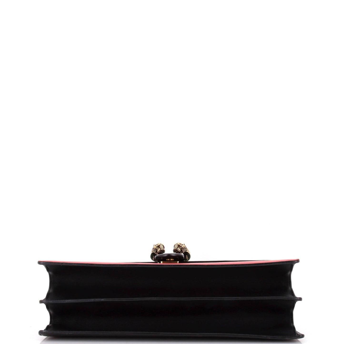 Dionysus Bamboo Top Handle Bag Colorblock Leather Large