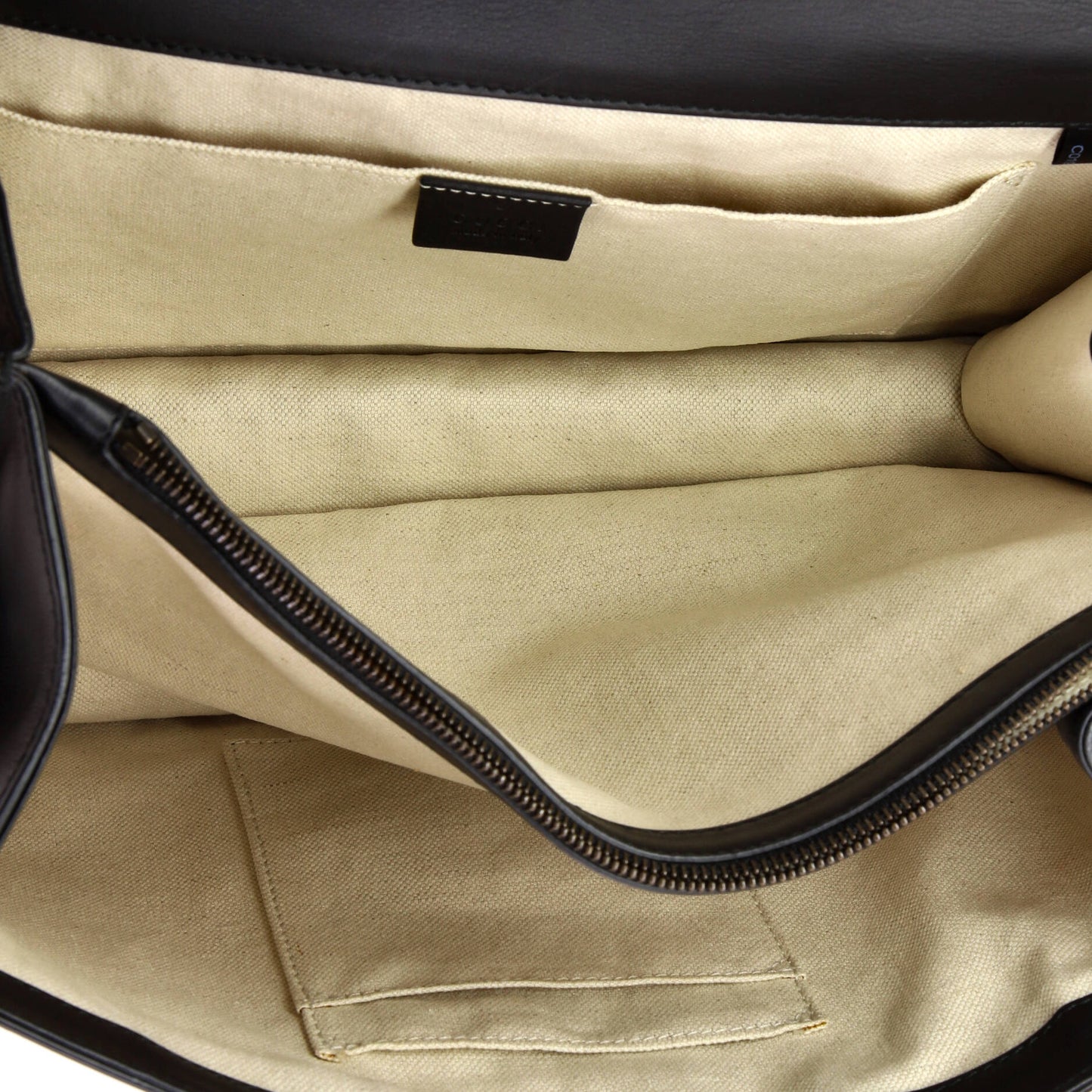 Dionysus Bamboo Top Handle Bag Colorblock Leather Large