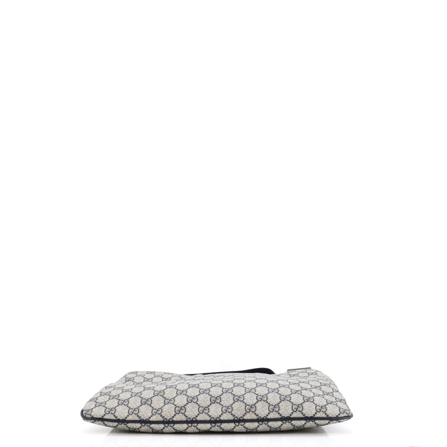 Zip Top Messenger Bag GG Coated Canvas Large