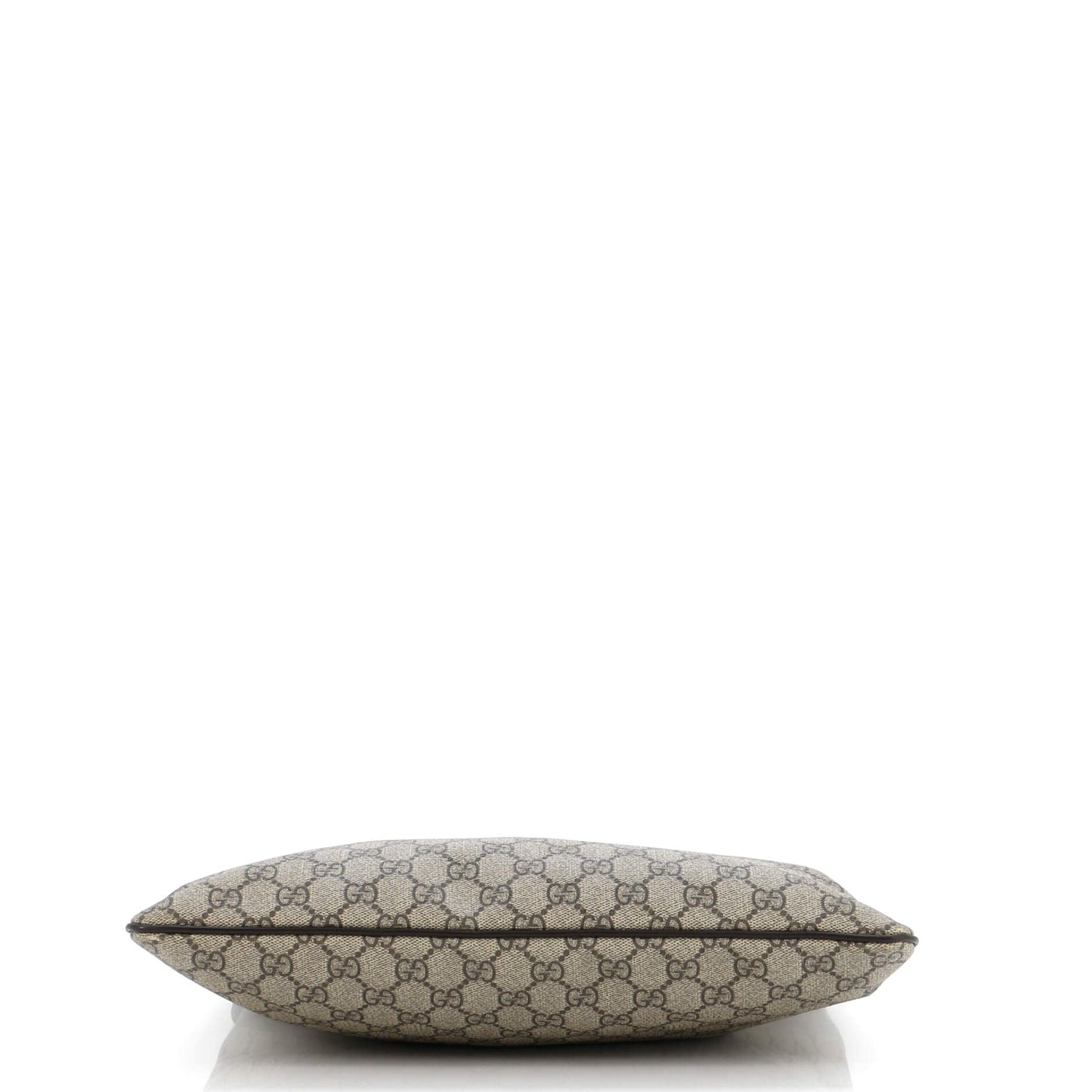 Zip Top Messenger Bag GG Coated Canvas Large