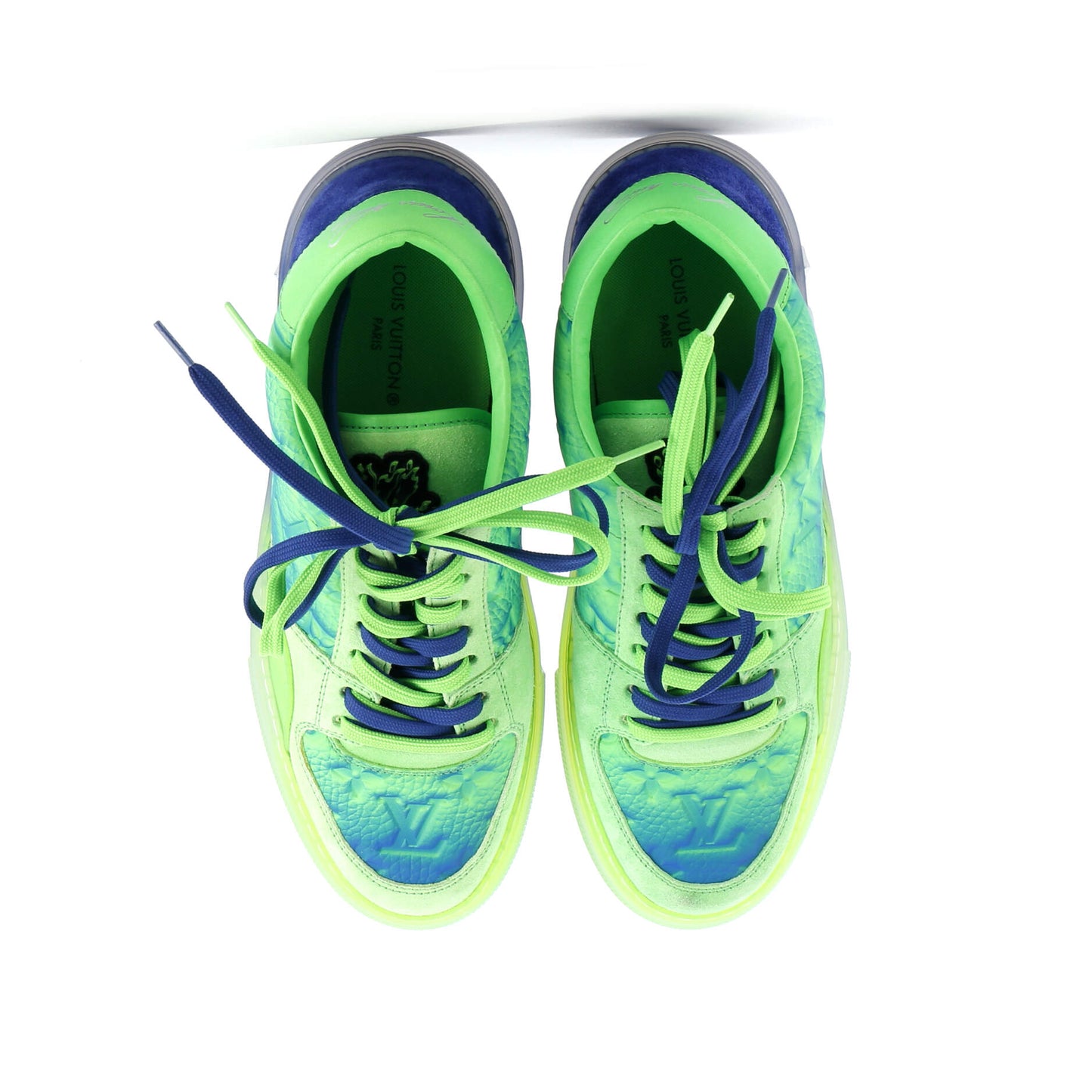 Men's LV Ollie Sneakers Limited Edition Illusion Monogram Taurillon Leather