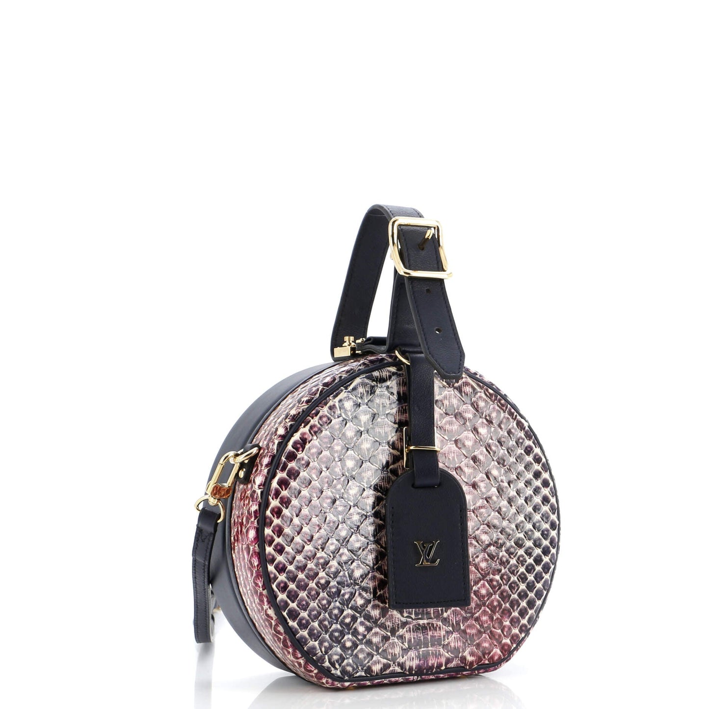 Petite Boite Chapeau Bag Leather and Python