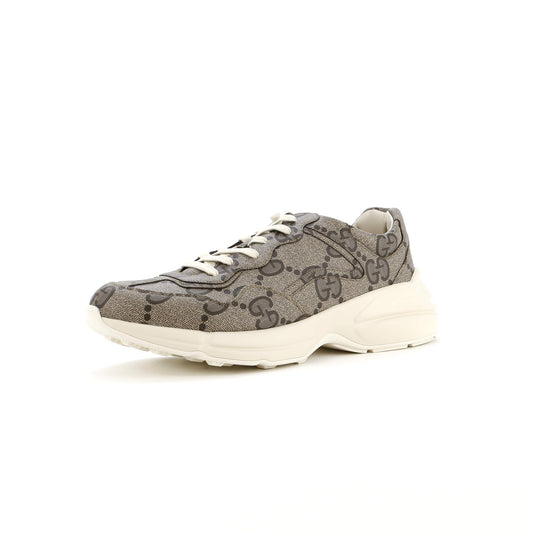 Rhyton Sneakers Jumbo GG Coated Canvas