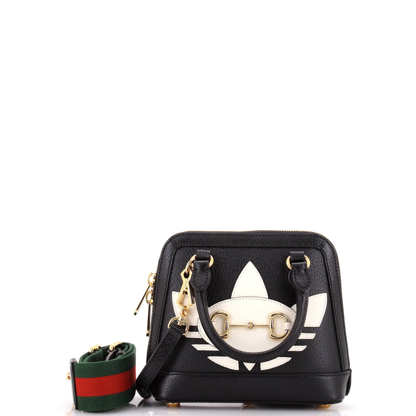 x Adidas Horsebit 1955 Top Handle Bag Leather with Applique Mini