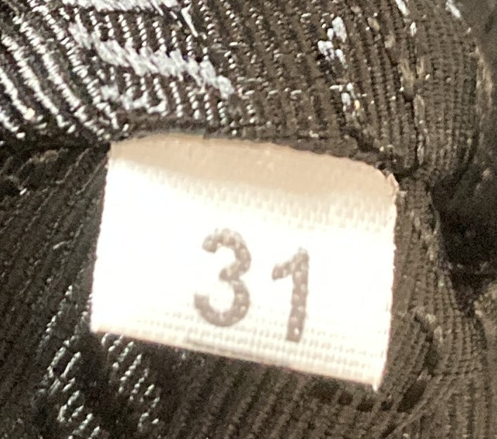 Padded Open Shopper Tote Tessuto and Leather Medium