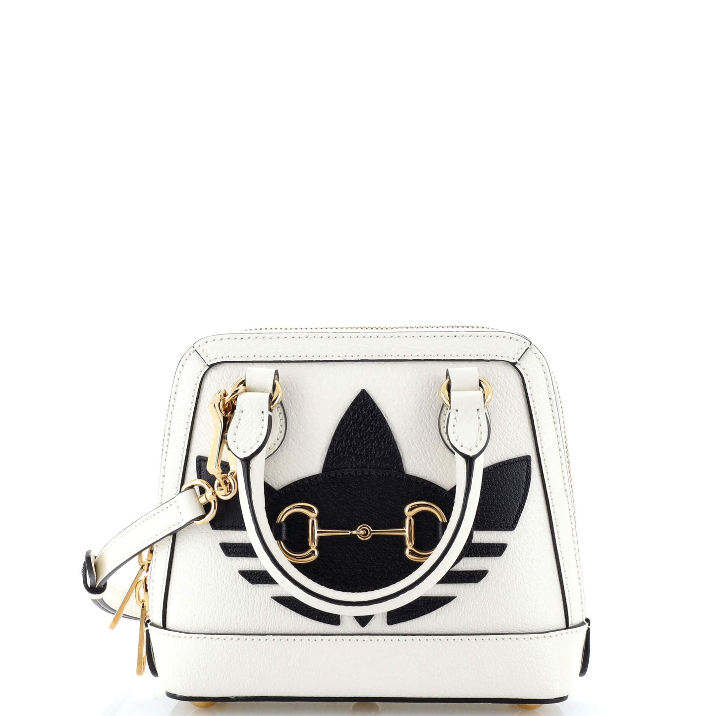 x Adidas Horsebit 1955 Top Handle Bag Leather with Applique Mini