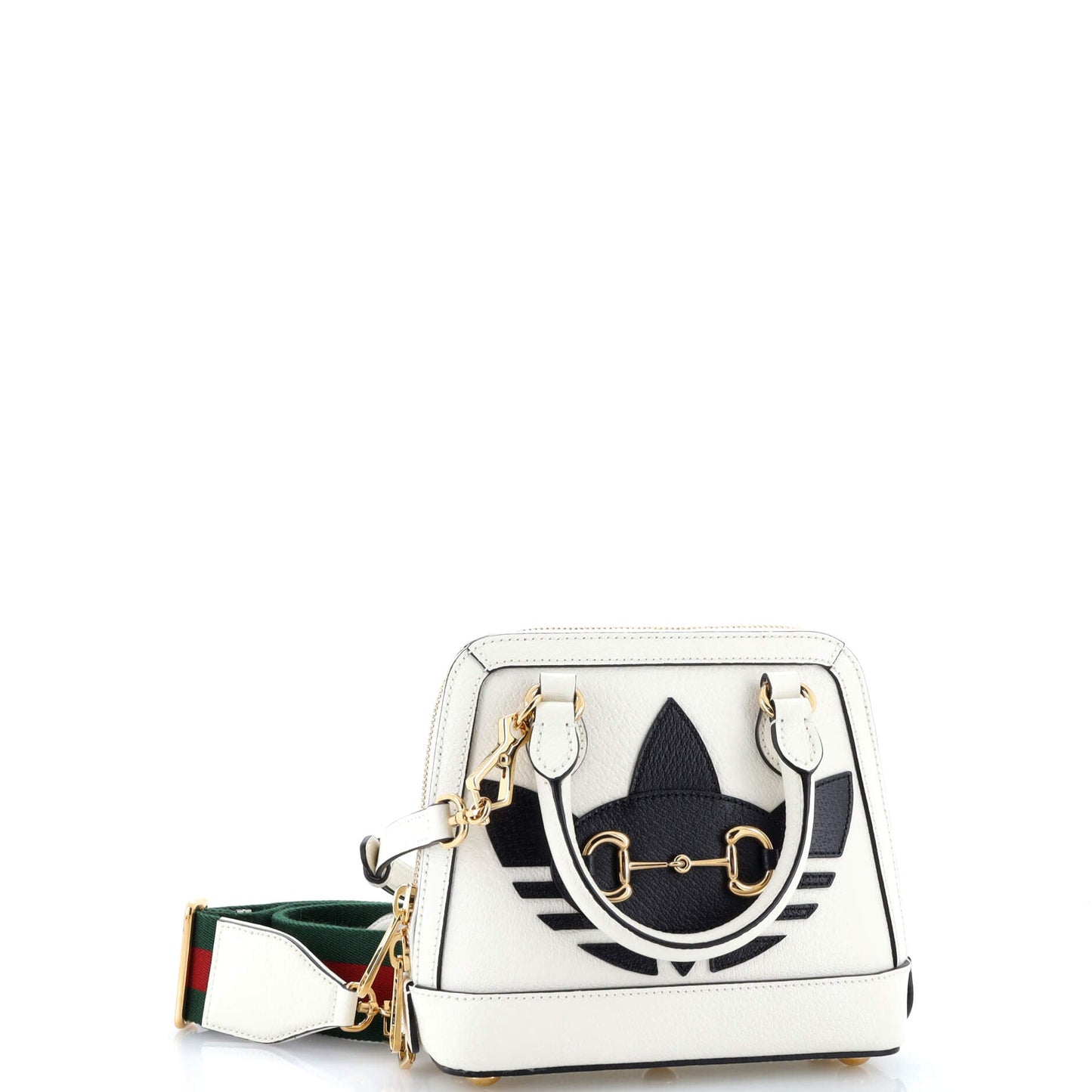 x Adidas Horsebit 1955 Top Handle Bag Leather with Applique Mini