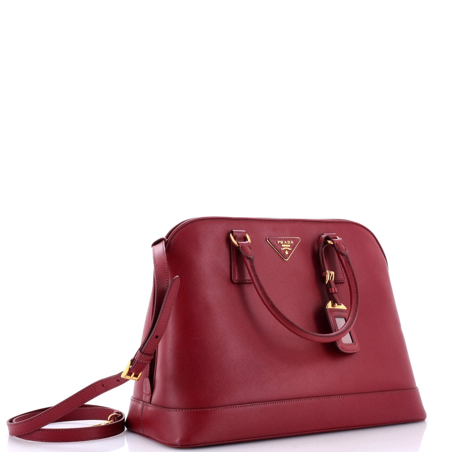 Open Promenade Bag Saffiano Leather Large