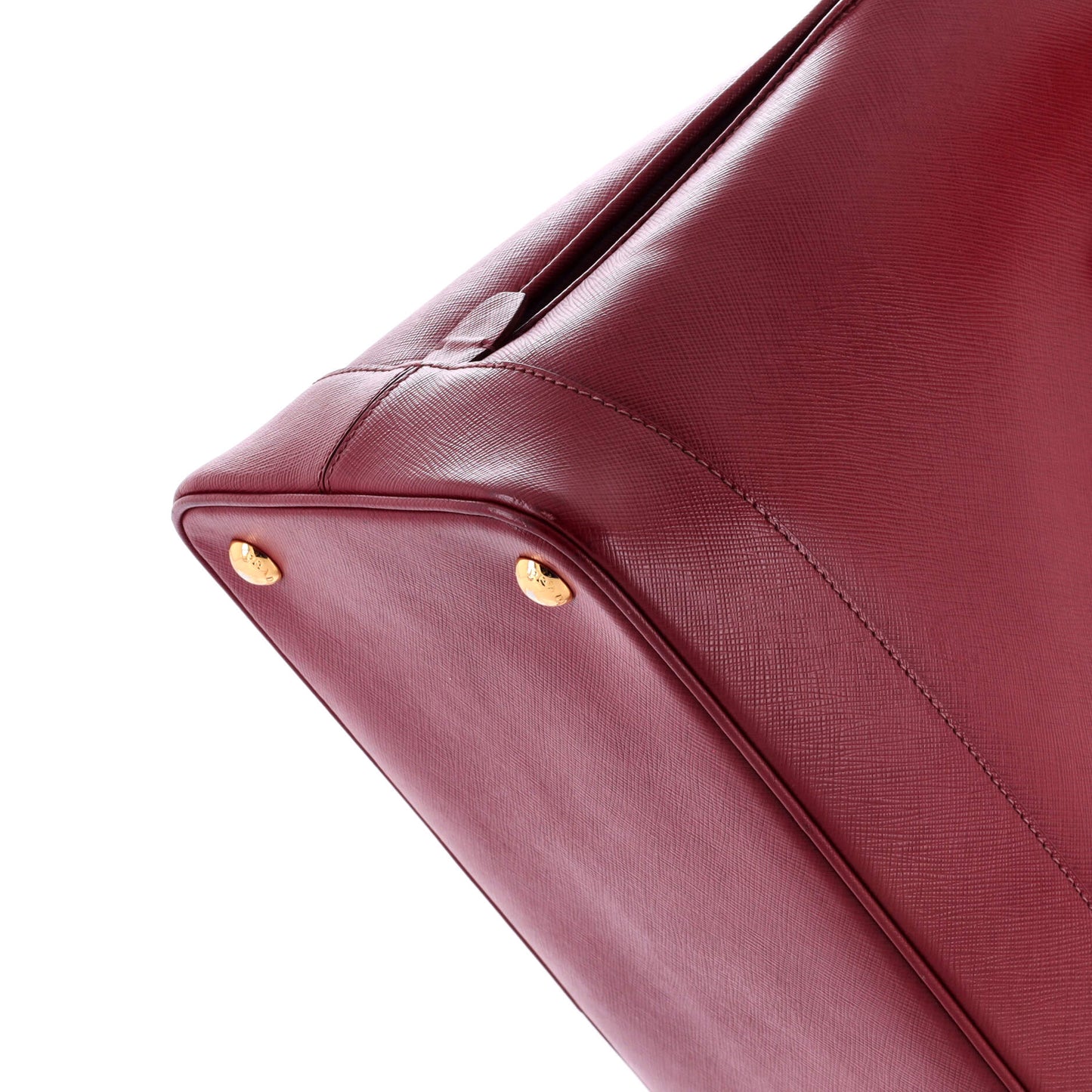 Open Promenade Bag Saffiano Leather Large