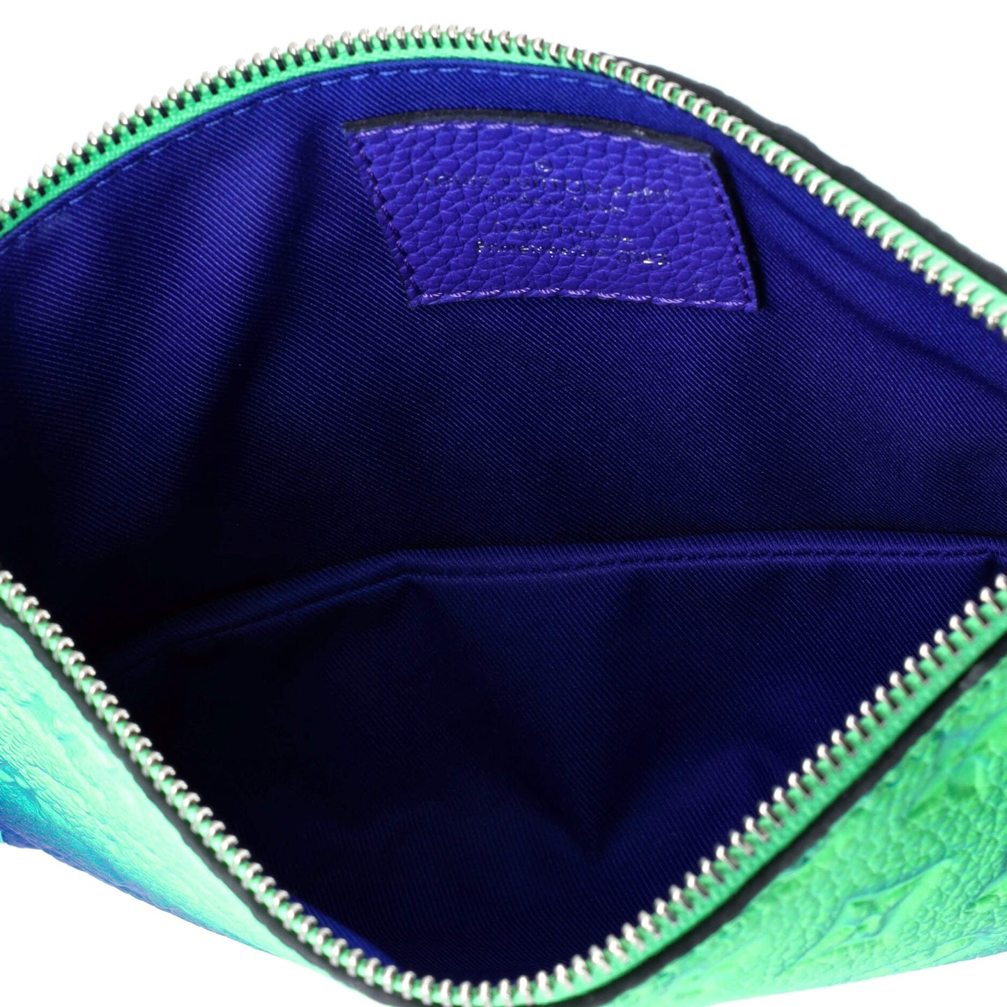 Trio Pouch Messenger Bag Limited Edition Illusion Monogram Taurillon Leather