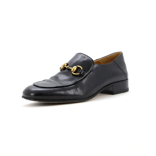 Women's Horsebit Mid-Heel Loafers Leather
