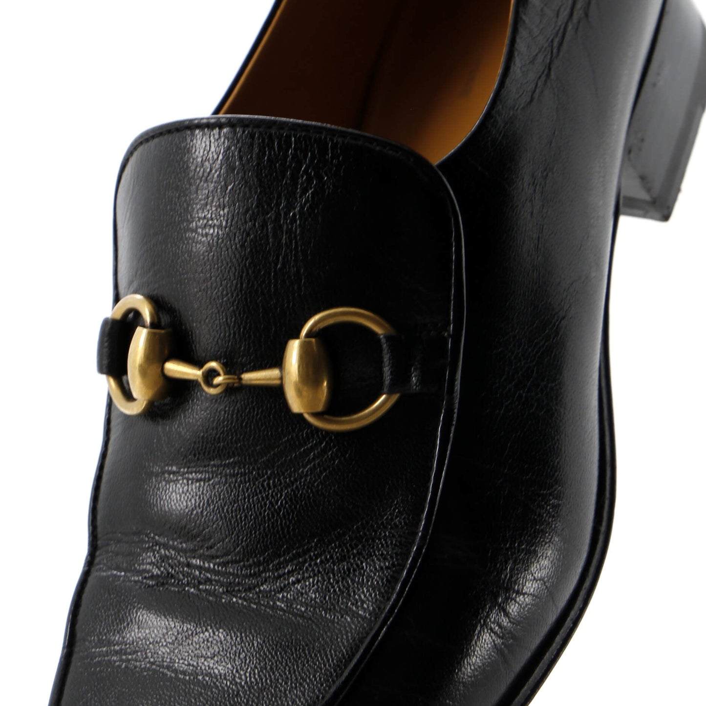 Women's Horsebit Mid-Heel Loafers Leather