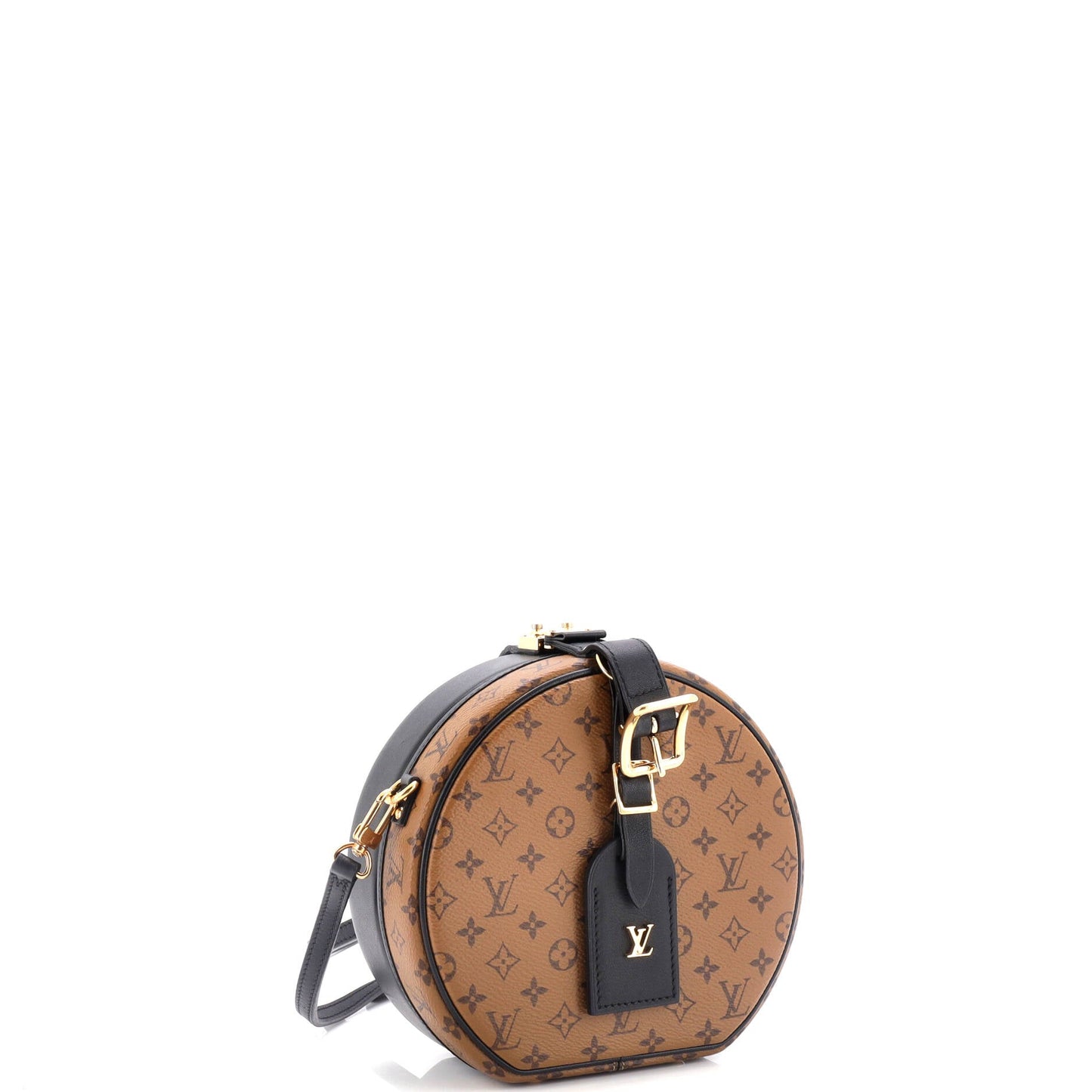 Petite Boite Chapeau Bag Reverse Monogram Canvas