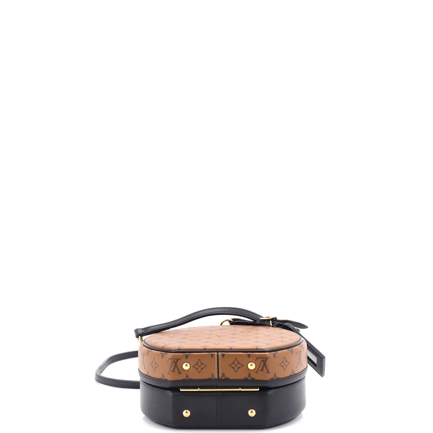 Petite Boite Chapeau Bag Reverse Monogram Canvas